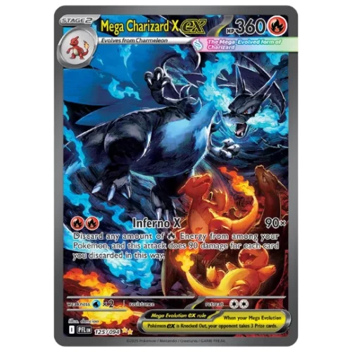 Mega Charizard X ex - 125/094 - Phantasmal Flames